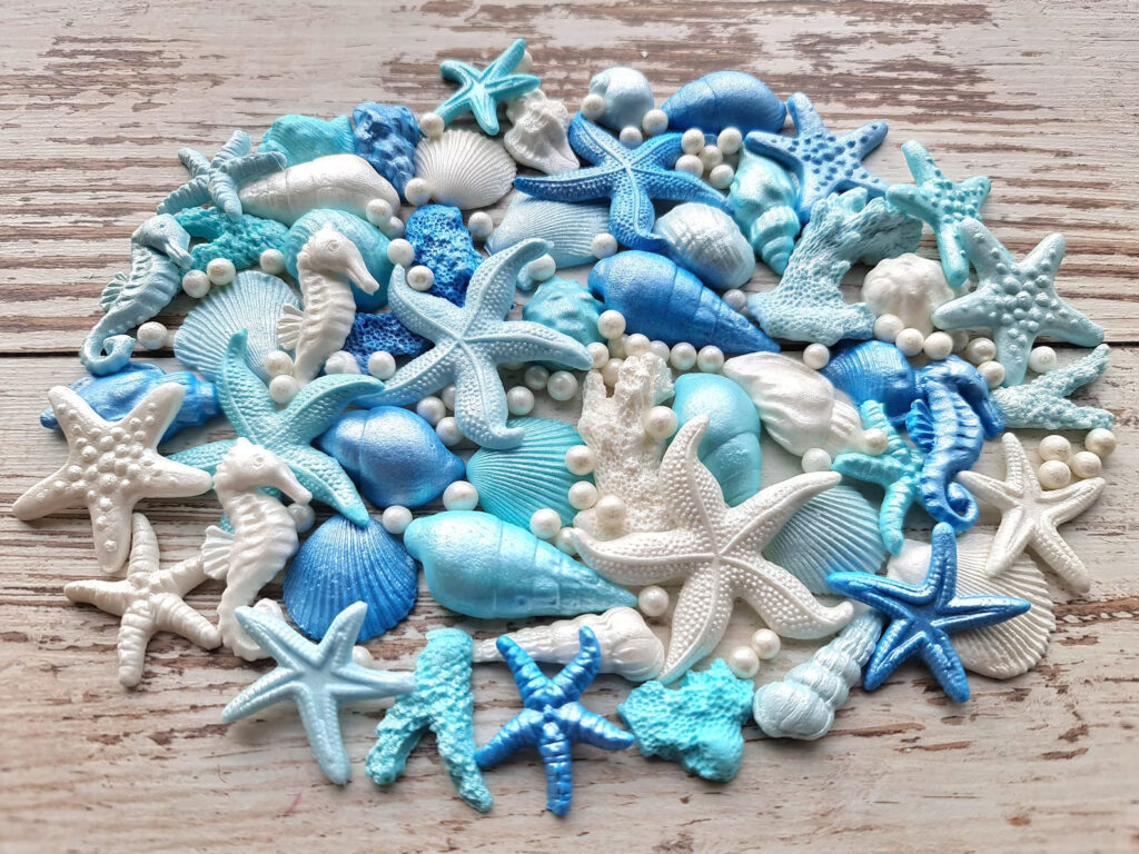 Edible Sugar seashells