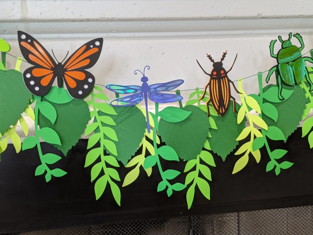 Happy Birthday bug banner