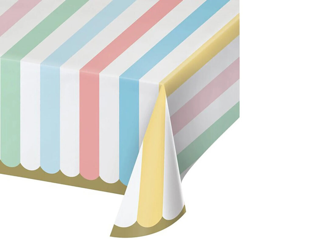 Ice Cream Party Table Cover