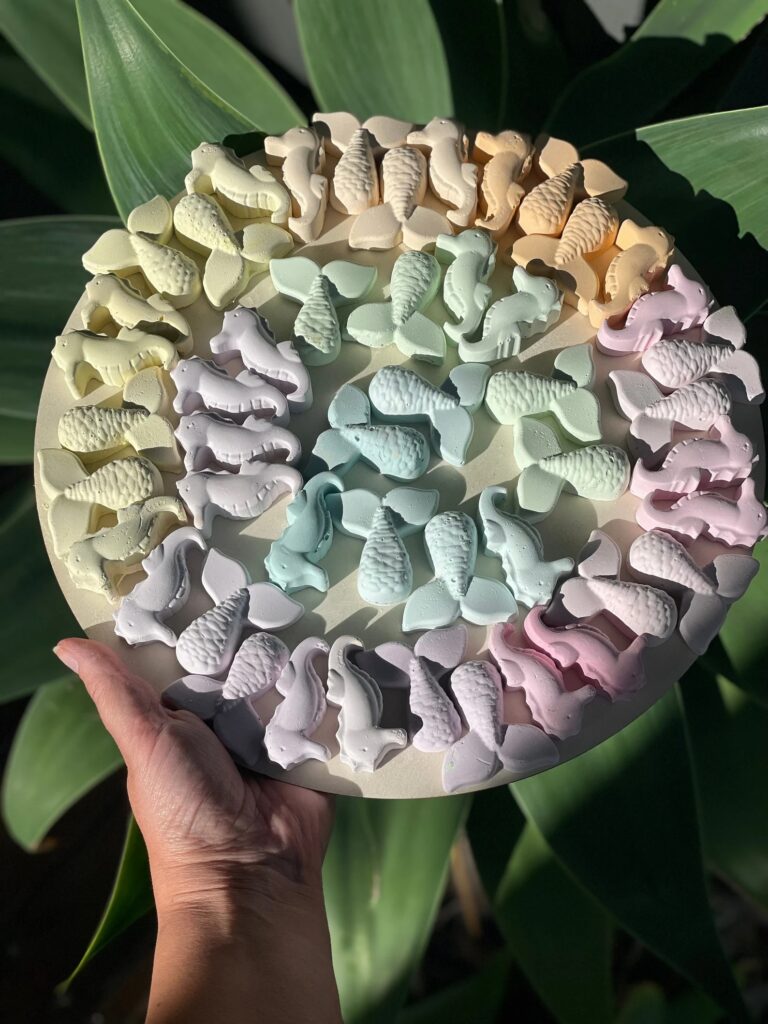Mermaid Themed Chalk Party Favours