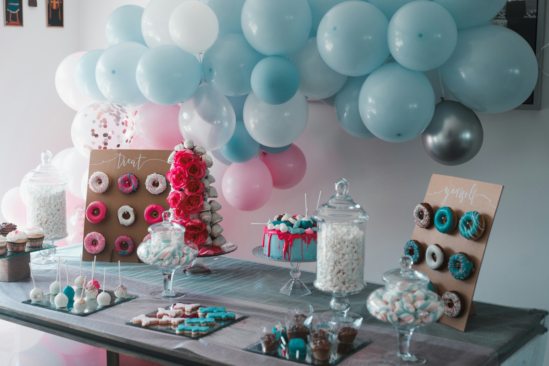 18th Birthday party set up