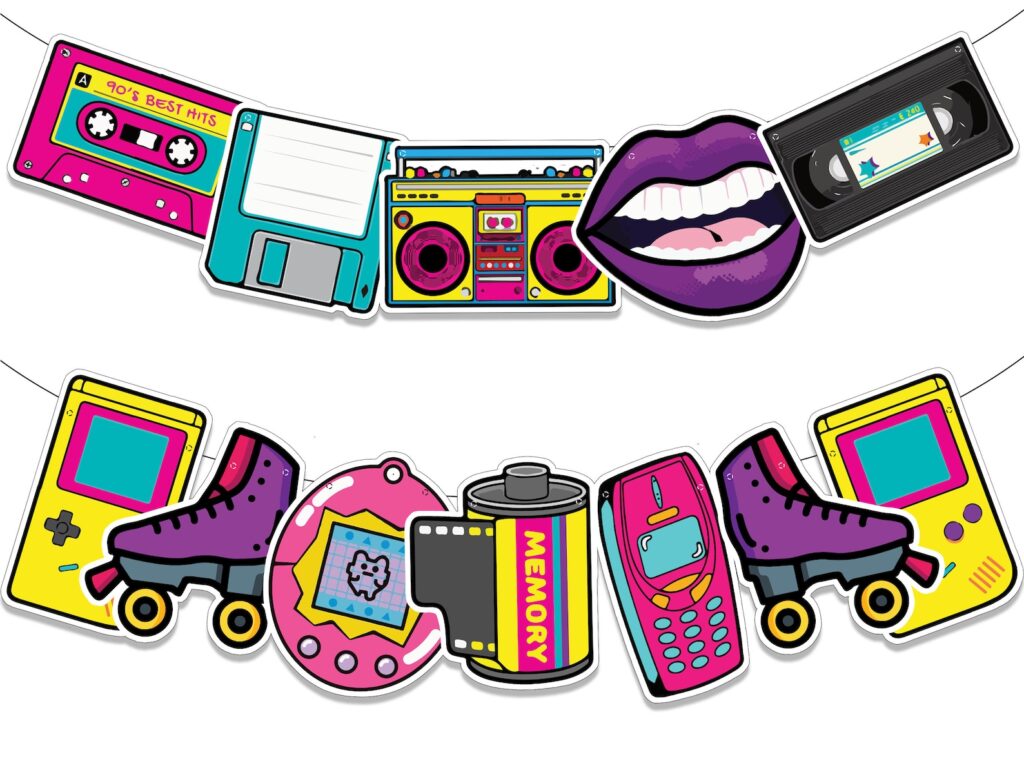 90s Party Banner