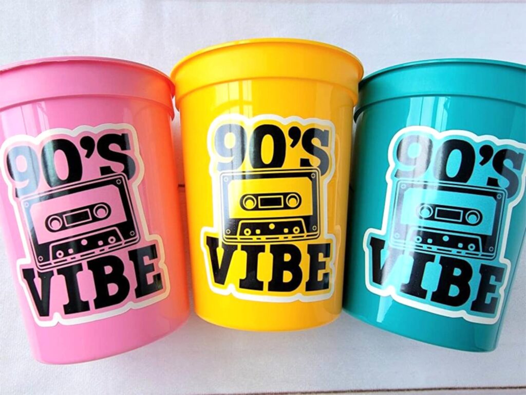 90s Party Cups