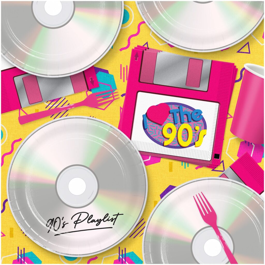 90's Party Supplies